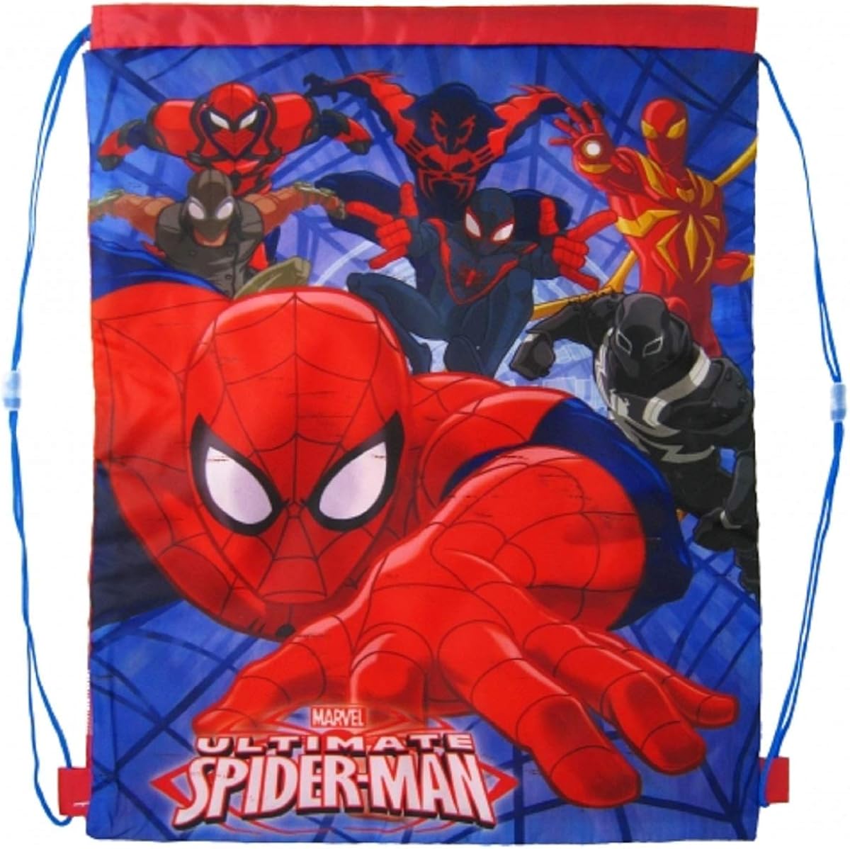 spiderman drawstring bag