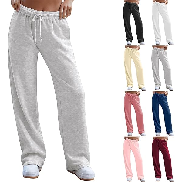 ALWAYS Women's Jogger Sweatpants - Super Soft Drawstring Pants With Pork Chop Pockets - View #13