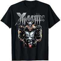 Amazon.com: Marvel X-Men Wolverine Side Profile Logo T-Shirt