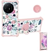jioeuinly for TCL 60 XE NXTPAPER 5G Case Compatible for TCL 50 XL / 50 XL Nxtpaper 5G Phone Case Cover [with Tempered Glass Screentector][Colorful Reflect Light] IMDF-HUA3