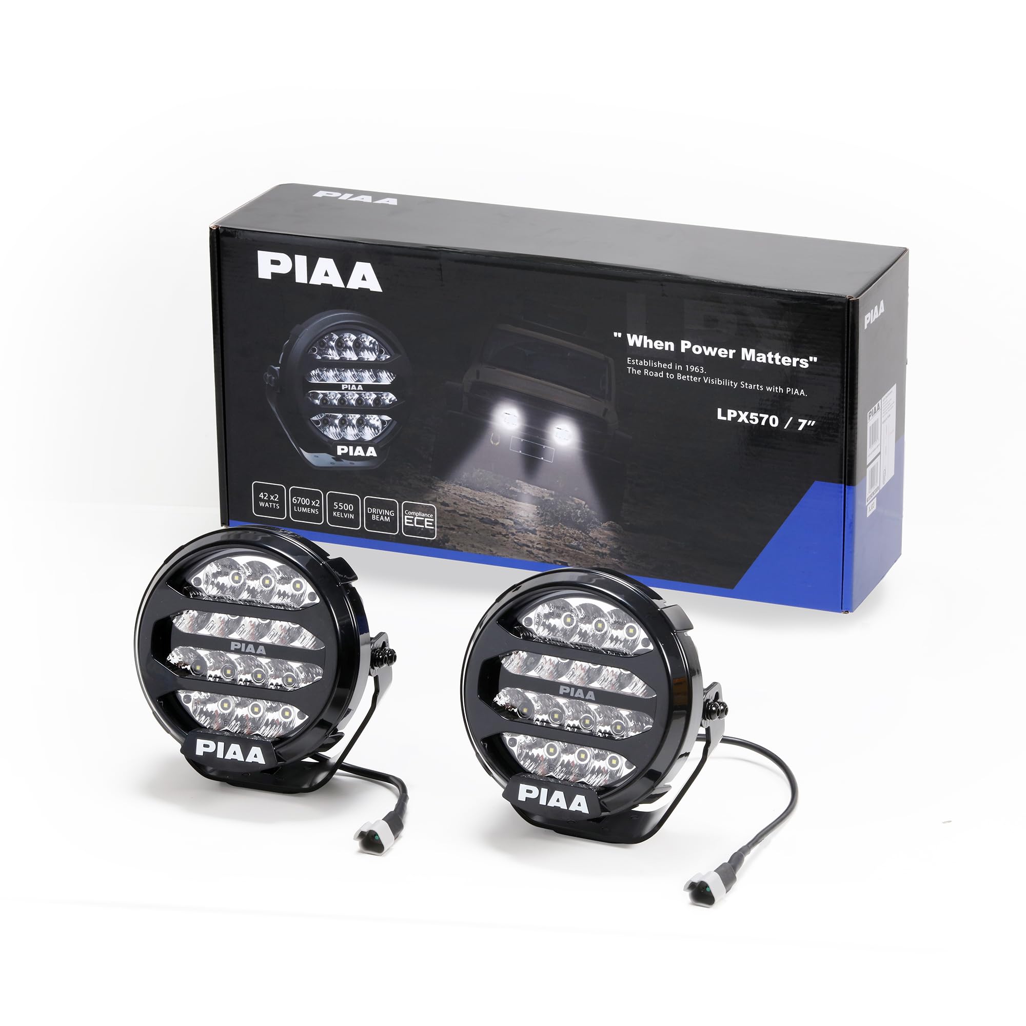 PIAA DKX575E Auxiliary Lamps, LPX Series Auxiliary