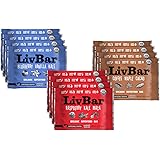 LivBar - Coffee Berry Variety Pack - Organic Superfood Nutrition Bar - USDA Certified - Non-GMO - Gluten Free, Peanut Free, S