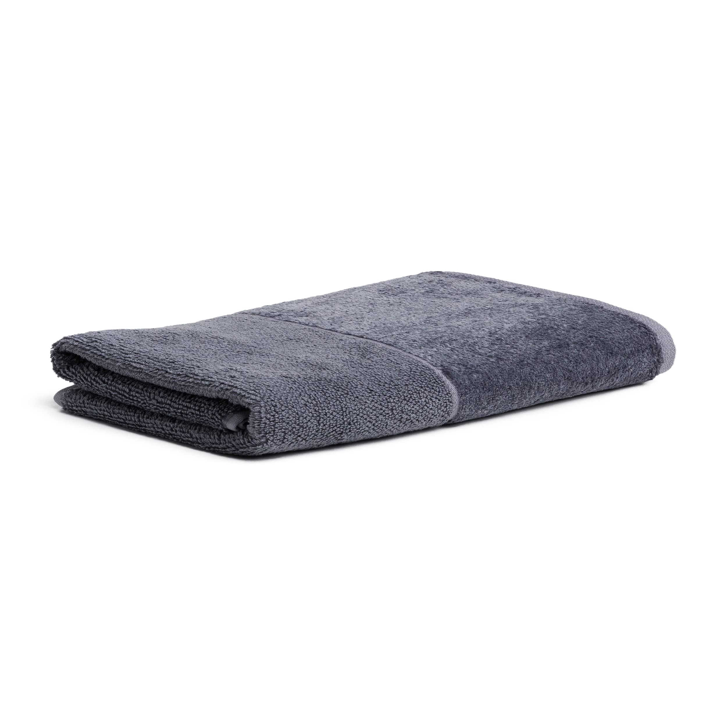 Möve Bamboo Luxe bath towel 80 x 150 cm made of 60% cotton / 40% viscose from bamboo cellulose, stone