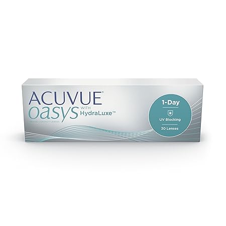 ACUVUE OASYS 1-Day Tageslinsen helfen das Gefühl von müden & trockenen Augen zu reduzieren – Tageskontaktlinsen mit -2.75 dpt