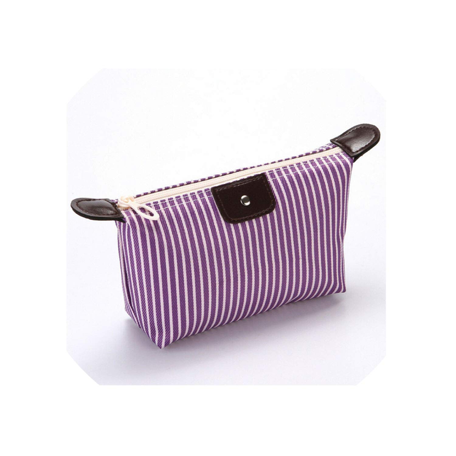 Multifunction Beauty Cosmetic Makeup Bag Organizer Zipper Handbag Travel Toiletry Waterproof Case Pouch Beige Black Blue Purple,Purple