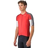 CASTELLI Men’s Entrata 6 Jersey, UPF Sun Protection, Quarter Length Sleeve Jersey for Road Cycling & Gravel Biking & Racing