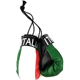 Red Hat Ent Hanging Car Mirror Mini Boxing Gloves (Italy)