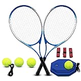 ZHUOKECE Tennis Rackets for Adult, 2 Players Adult
