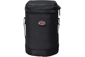 BPAULL Camera Lens Case DSLR Camera Lens Bag Fits for Canon Nikon Pentax Sony Olympus Panasonic and Other Camera Lens