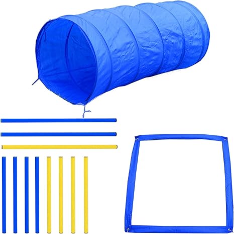 Amazon Com Pawhut 4pc Obstacle Dog Agility Training Course Kit