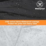 Ezilif BBQ Cover 147x61x117cm Waterproof UV Heavy Duty Reflective Strips view 5