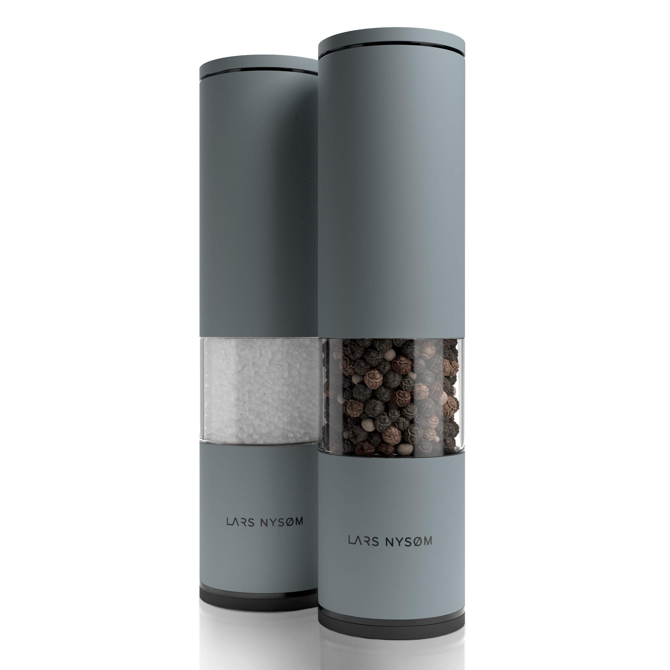 LARS NYSØM Stainless Steel Salt and Pepper Mill Set of 2 with