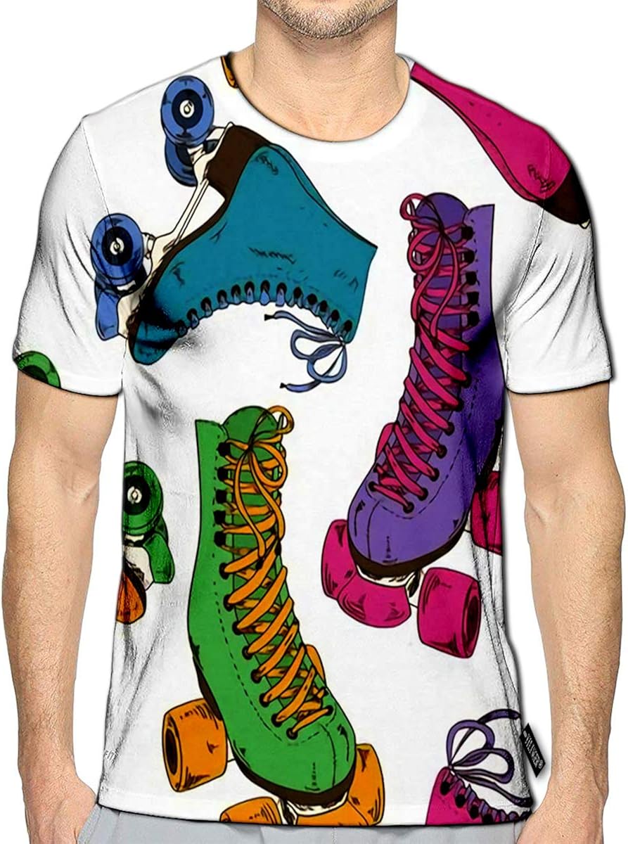 T-Shirt 3D Printed Various Animals in Circus Tent Casual Tees