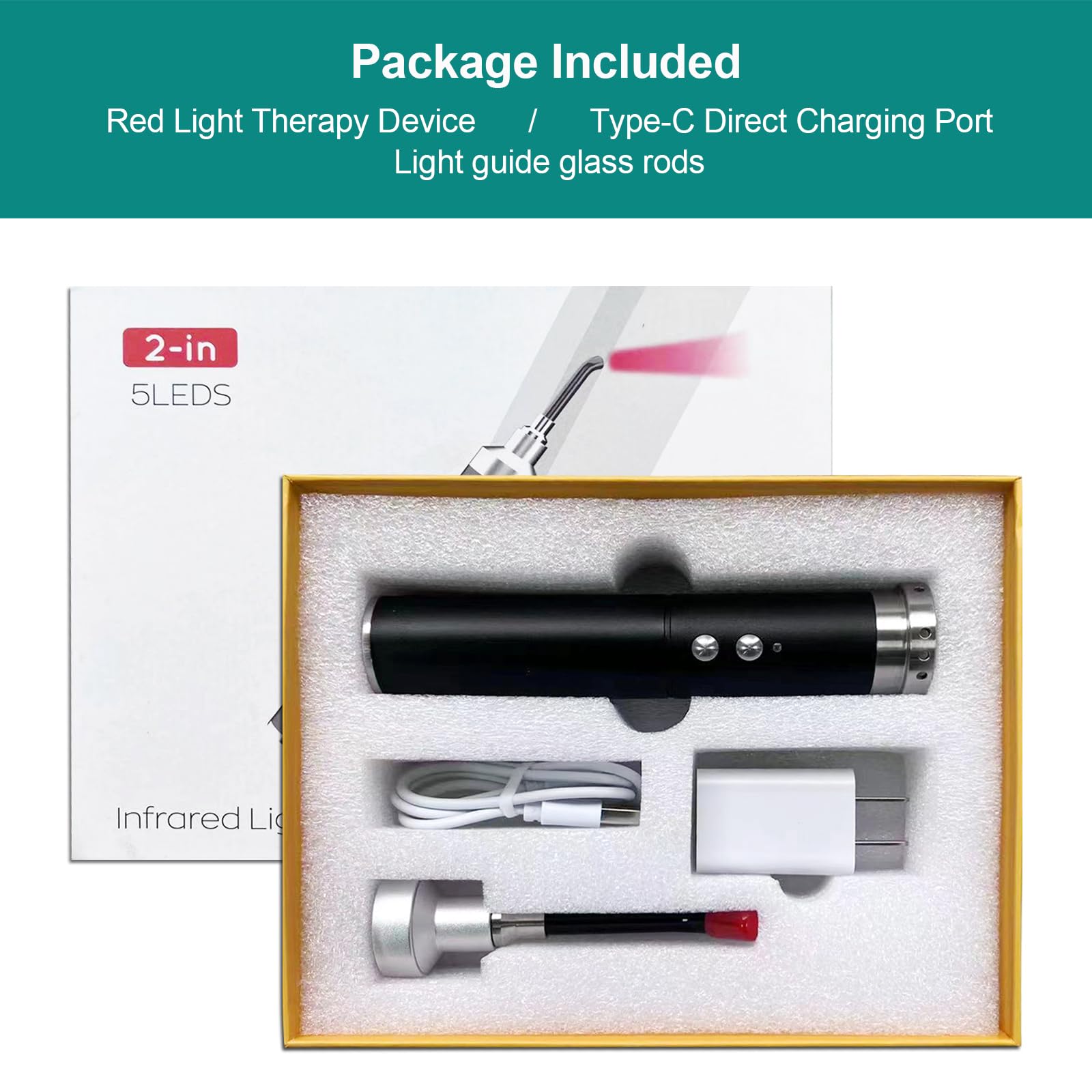 Red Light Therapy Device Red Light Cold SoreCold Sore Canker Sore Treatment Device Infrared Light Therapy for Lips Mouth Nose Ear Knee Feet Hands Joint Muscle Nerve Pain Relief