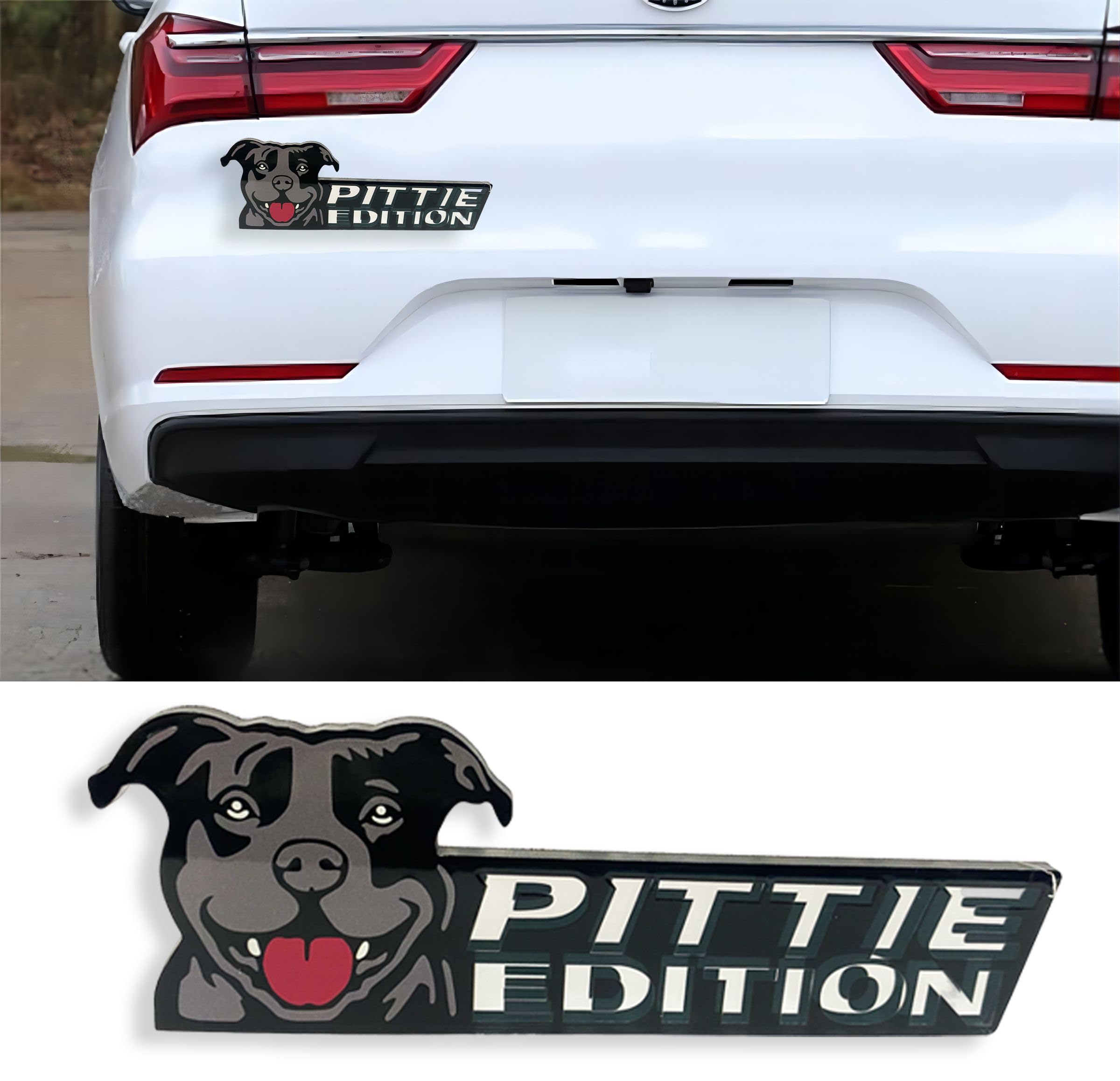 Dog Edition Car Badges Laser Cutting 3D Emblem, Automotive Decals ...