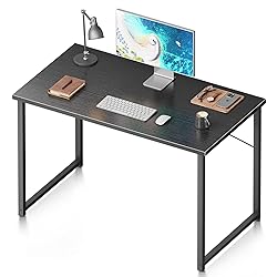 Coleshome 40 Inch Computer Desk, Modern Simple
