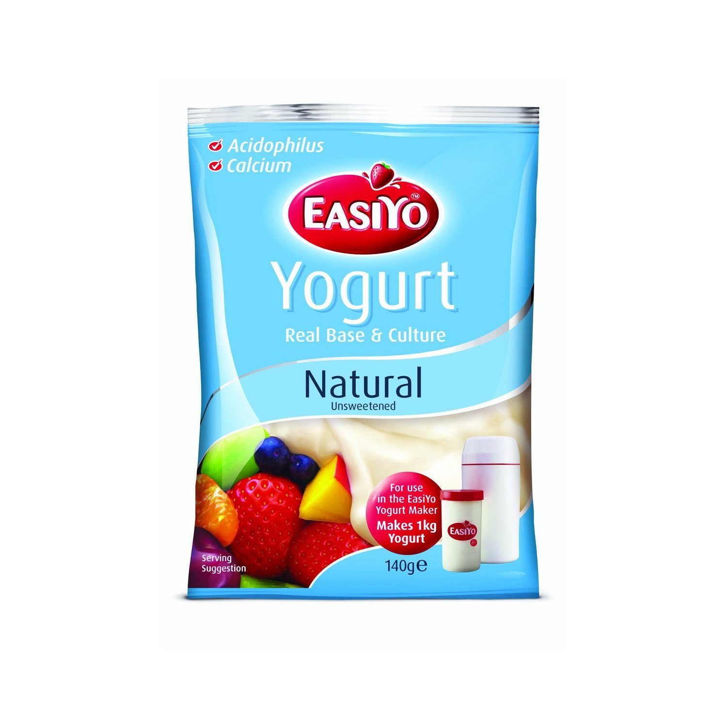 Easiyo Plain Yogurt Base In Natural Unsweetened Kitchen