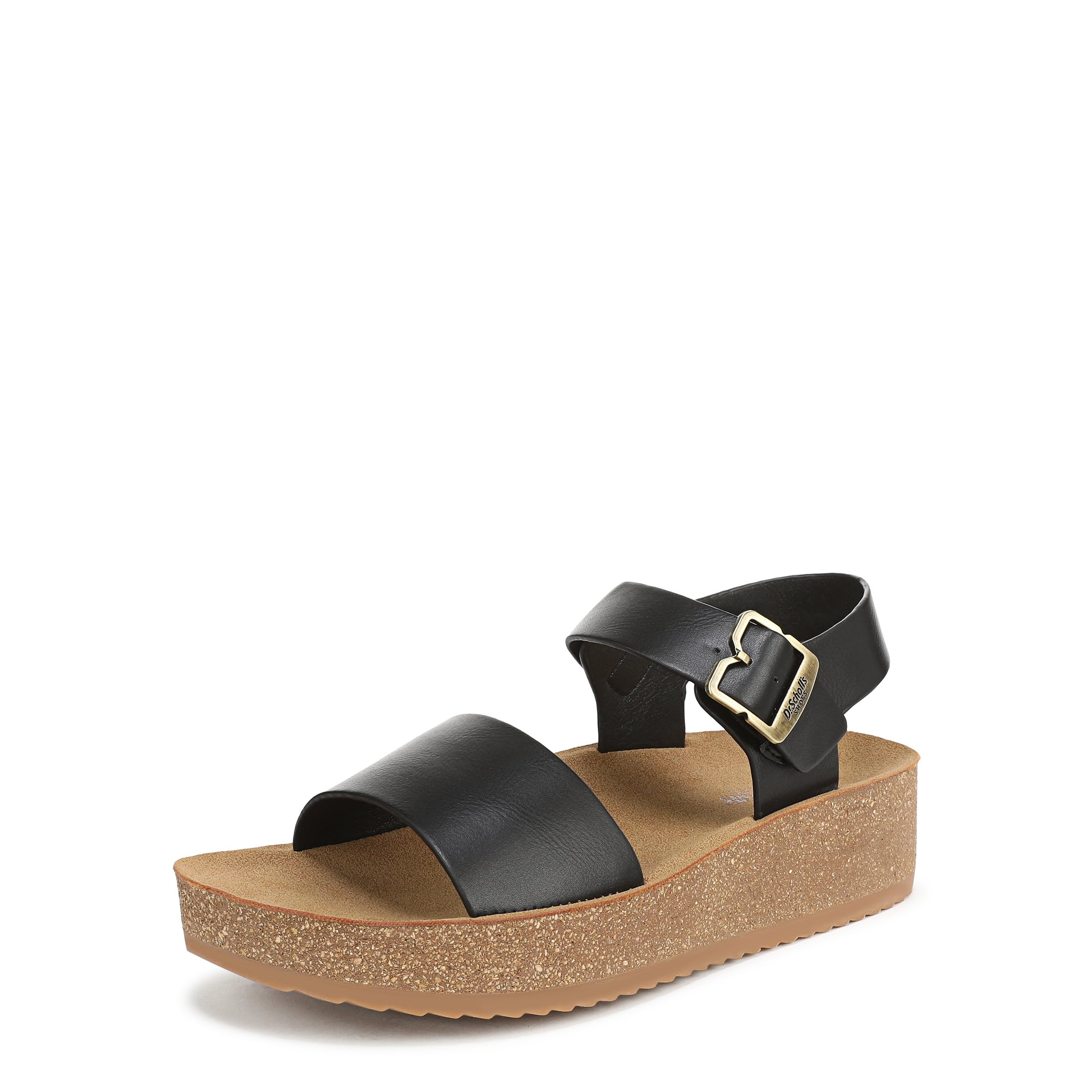Dr. Scholl’s Women’s Happy Lucky Sandal Black 6 M