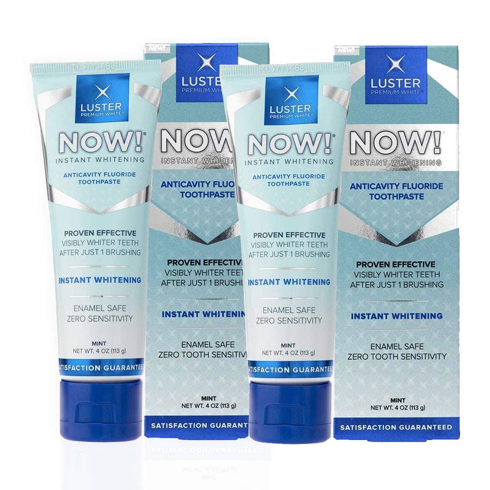 Luster Premium White, Now Instant Dental Whitening