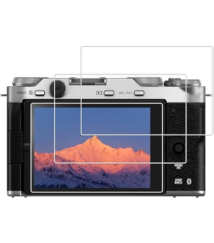 Kepuch 2 Pellicole In Vetro Temperato 9H Per Fujifilm X-T10 / X-T20 / X-T30 / XF10 / X-T100 / X-E3 / X-A1 / X-A2 – Antigraffio E Anti-impronte