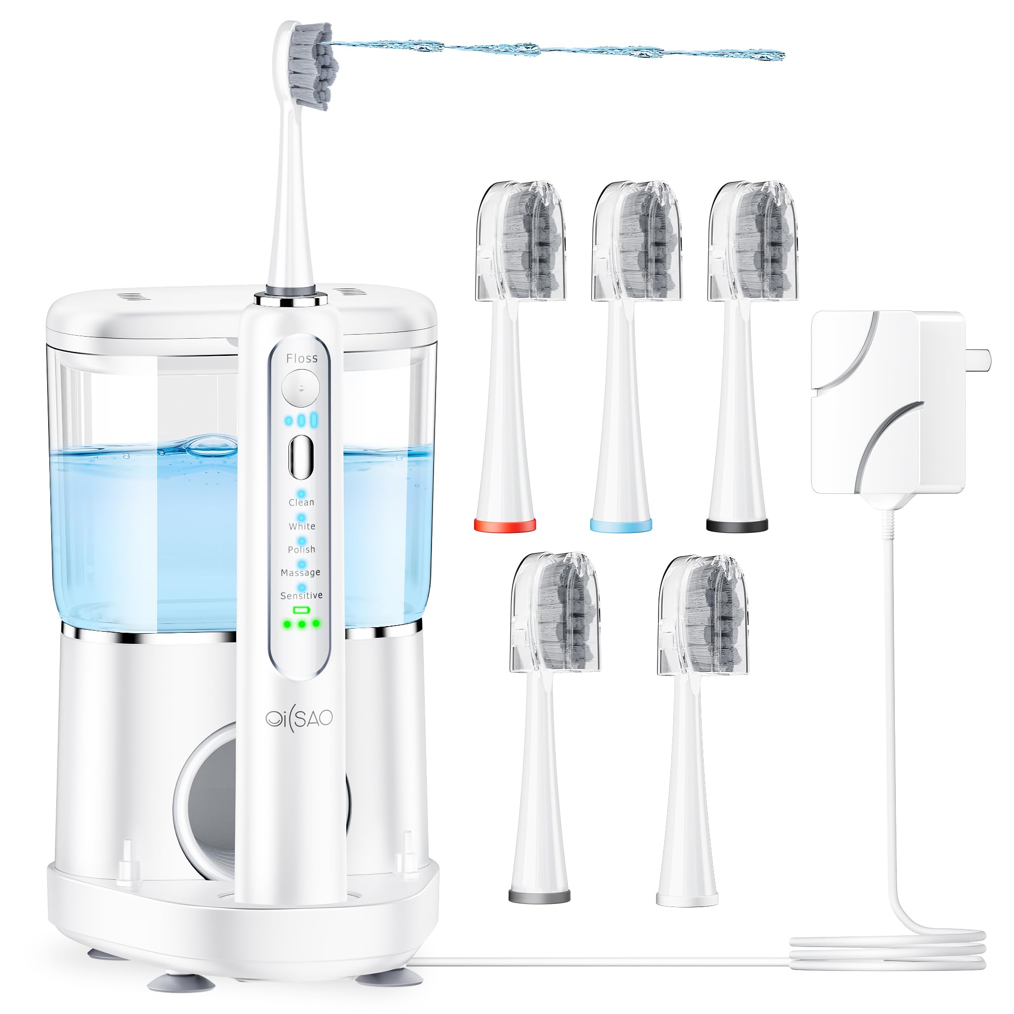 Photo 1 of (used) Water Flosser,Professional Power Dental Flossers,5 Modes,White