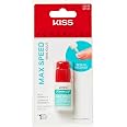 Kiss PowerFlex Maximum Speed Nail Glue - Fast Drying Adhesive for Glue-On Nails & Repairs with Nozzle Tip Applicator, Ideal f