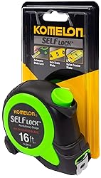 Komelon SL2816; 16' x 3/4" Self-Lock Tape Measure