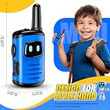 Veopoko 2PCS Kids Walkie Talkies 3-12 Yrs Robot Gift Outdoor Camping Garden Toy view 6