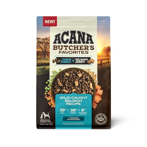 ACANA BUTCHER’S FAVORITES GRAIN-FREE DRY DOG FOOD WILD-CAUGHT...