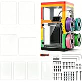Lephchiryn Enclosure Kit Compatible with Flashforge AD5X, Clear | Acrylic, Improve Print Quality for ABS/ASA/PC, Constant Temp, Noise Reduction, Odor Isolation, Avoid warping, 2 Colors
