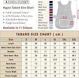 LINEN CLOSET Unisex Tabard Aprons with Pockets 65/35 Poly-Cotton view 6