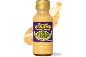 BAYU STORE Roasted Sesame Creamy Dressing – Asian Salad Dressing, Authentic Japanese Goma Dressing, Made in Japan, 8.8oz (250g)