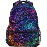 School Backpacks Flower Horse Student Backpack Big For Girls Kids Elementary School Shoulder Bag Bookbag
