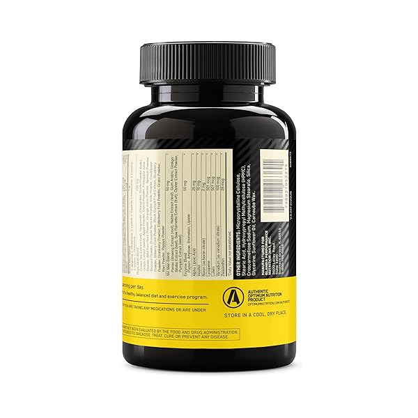 OPTIMUM NUTRITION OPTI-MEN, VITAMIN C, ZINC AND VITAMIN D, E, B12 FOR IMMUNE SUPPORT MENS DAILY MULTIVITAMIN SUPPLEMENT, 150 COUNT (PACKAGING MAY VARY)