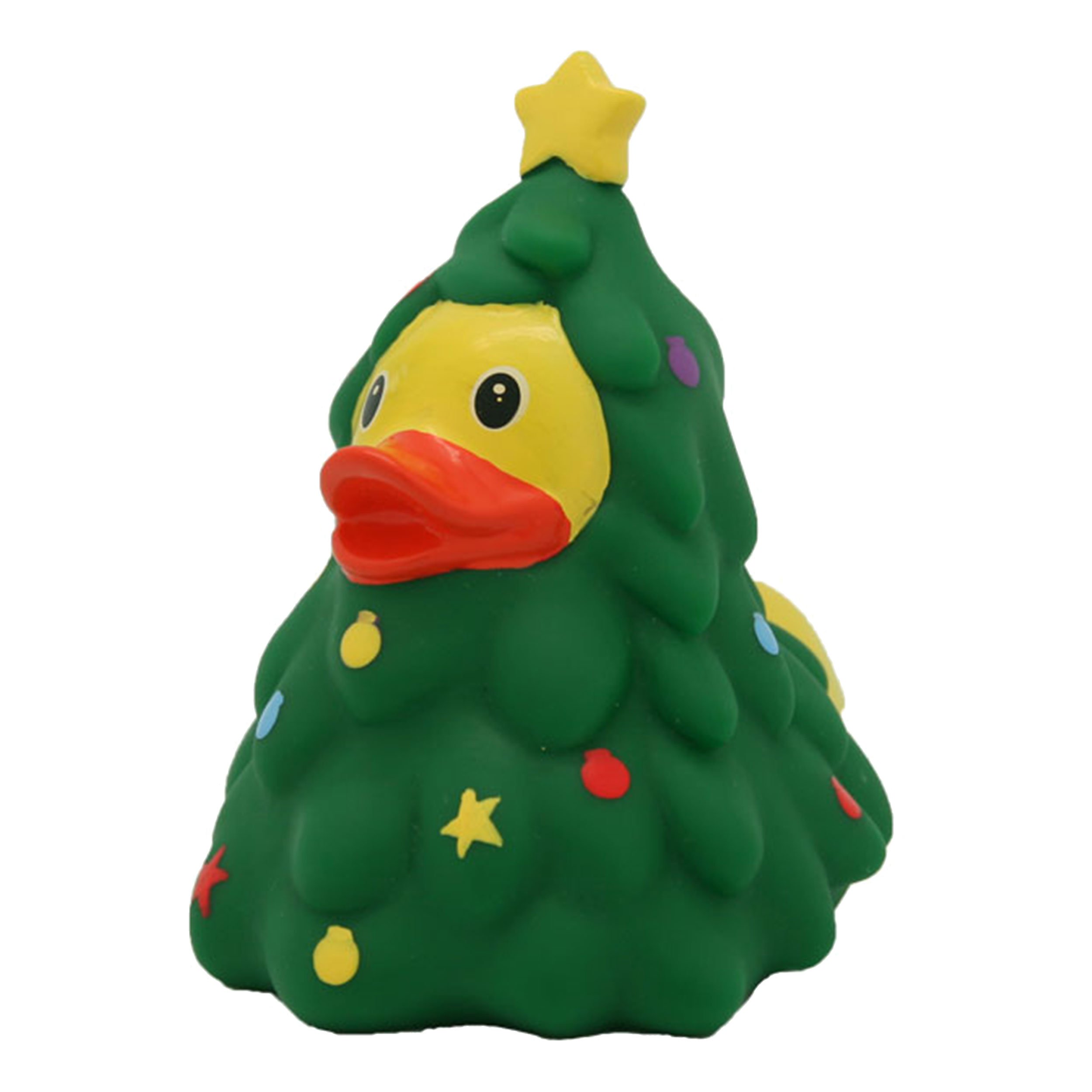 Lilalu 8 x 8 cm/50 g Collector and Baby Christmas Rubber Duck Bath Toy