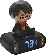Lexibook Harry Potter Nightlight Alarm Clock with LCD Backlit Screen view 2