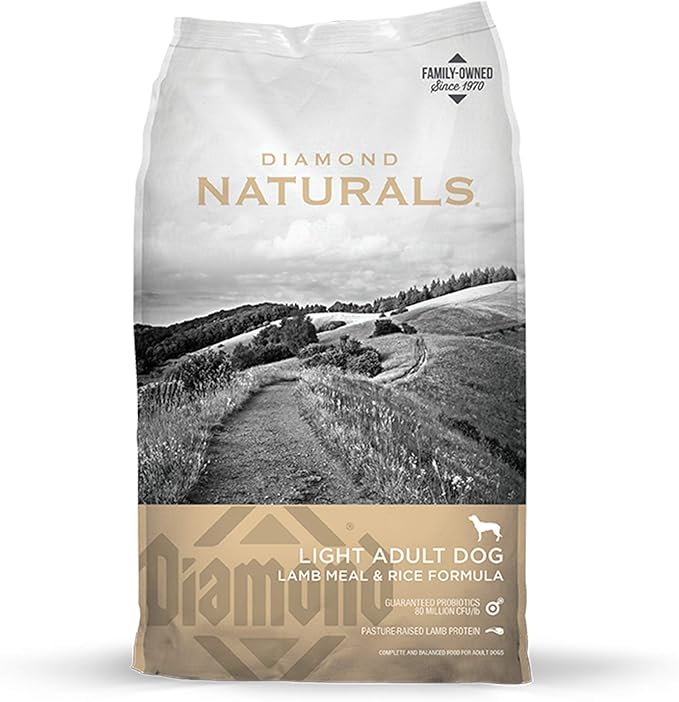 Diamond Pet Foods LITE15 Naturals Dry Food for Adult Dogs, Lite Lamb