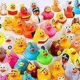 30 Pack Rubber Ducks for Jeeps 2.3 Inch Bulk Floater Jeep Ducks for Ducking Assortment Rubber Duckies for Kids Baby Bath Toys Birthday Gifts Party Favors Summer Beach Pool Activity