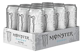Monster Energy Zero Sugar 12 x 500ml (Ultra White)
