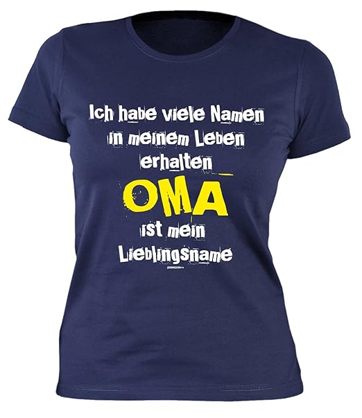 Unbekannt Oma Sprüche Damenshirt Lustige Sprüche