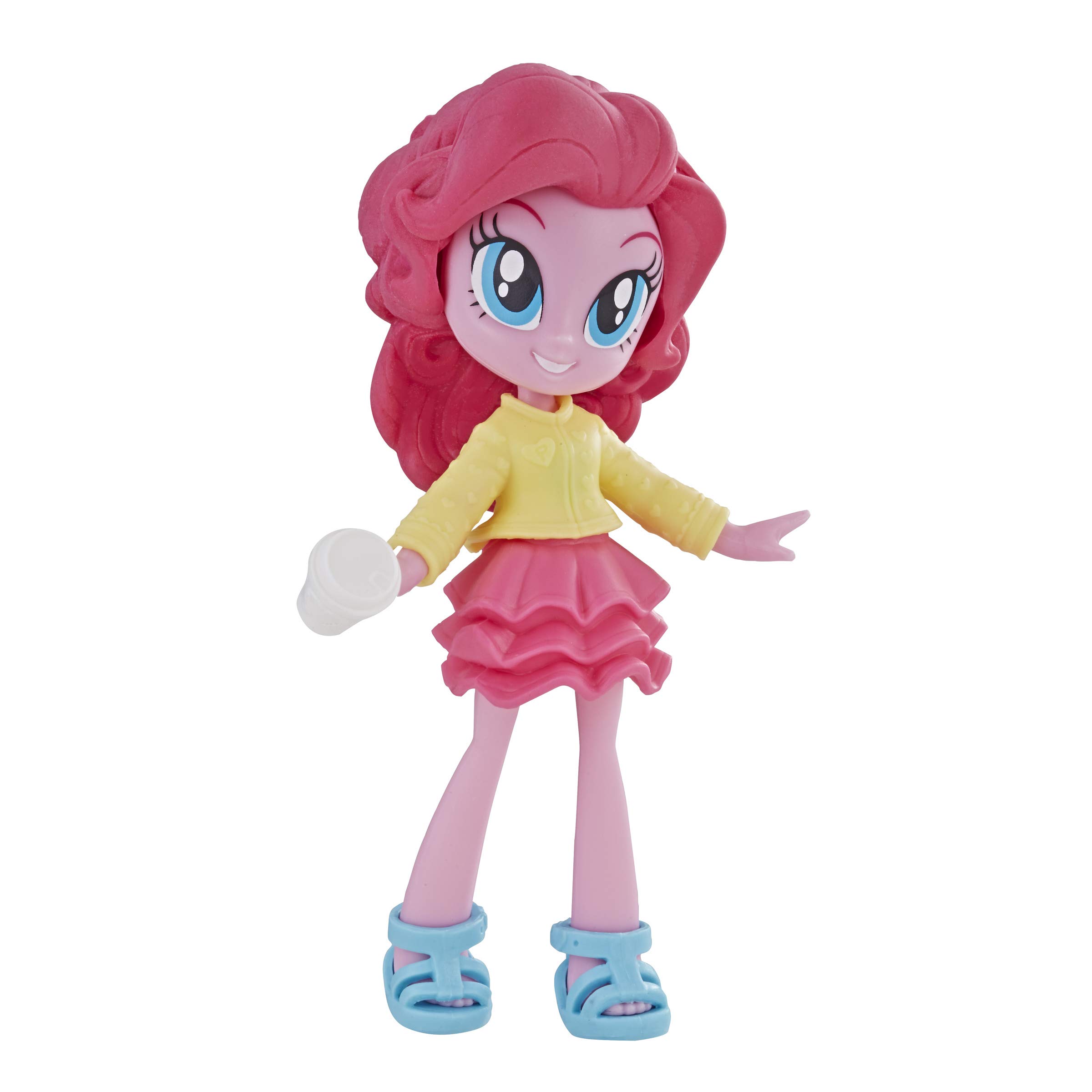 My Little Pony Equestria Girls Fashion Squad Pinkie Pie 3" Mini Doll with Removable Outfit, Shoes & Accessory, for Girls 5+