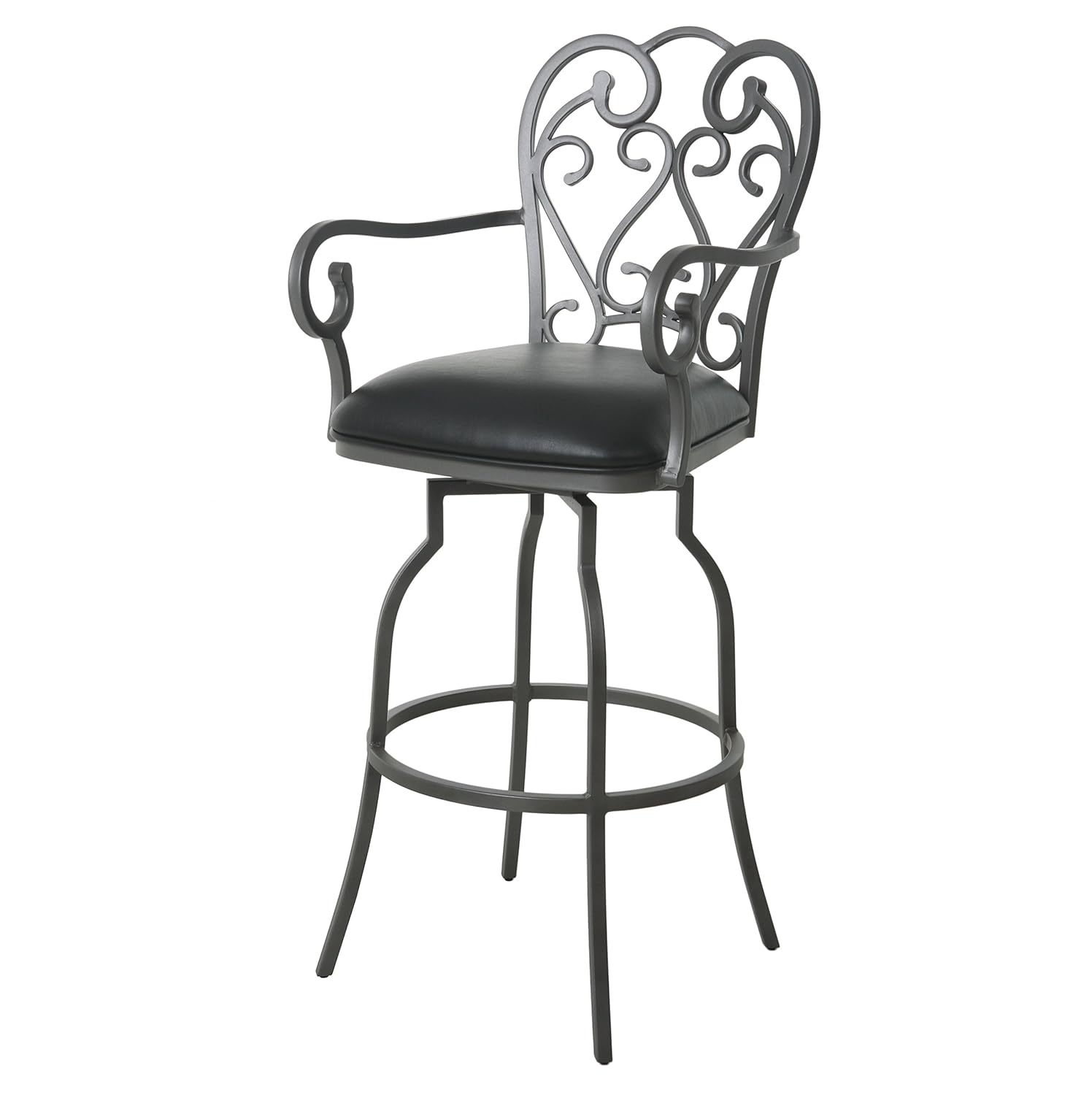 Impacterra Qlma247373142 Magnolia Ii Barstool Gray Minson