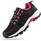 Jabasic Women Hiking Shoes Breathable Knit Athletic Outdoor Sneakers