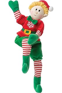Amazoncom Elf Magic Girl With Blonde Hair Holiday Doll And