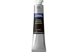 Winsor & Newton Cotman Water Color, 21ml, Lamp Black