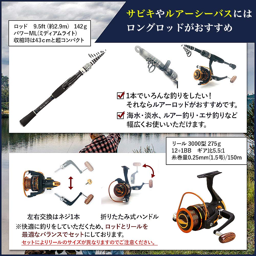 Mua Naturebase 釣り 初心者 セット 釣り具セット 日本語解説動画付き バス釣り シーバス 入門セット Tren Amazon Nhật Chinh Hang 21 Fado