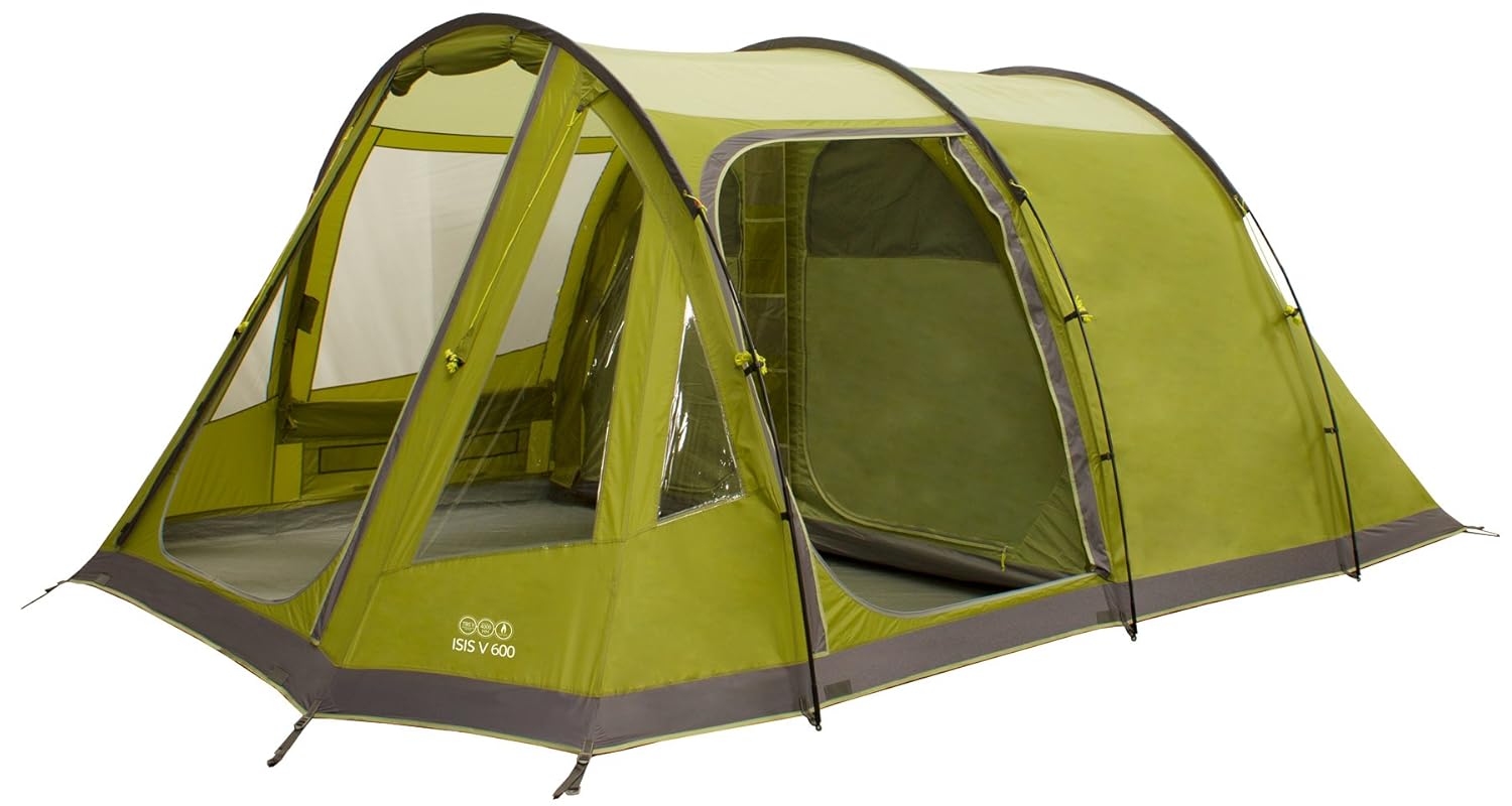 Vango Isis V 600 Family Tent Herbal, Tejisis H09181 Amazon.co.uk Sports & Outdoors