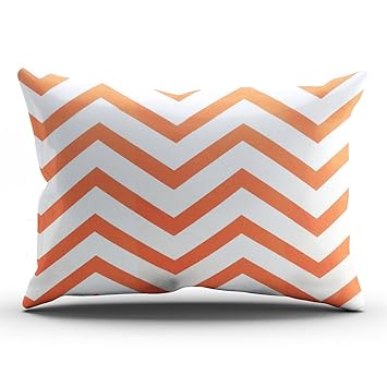 Amazon Com Salleing Custom Hot Romantic Orange Chevron Striped