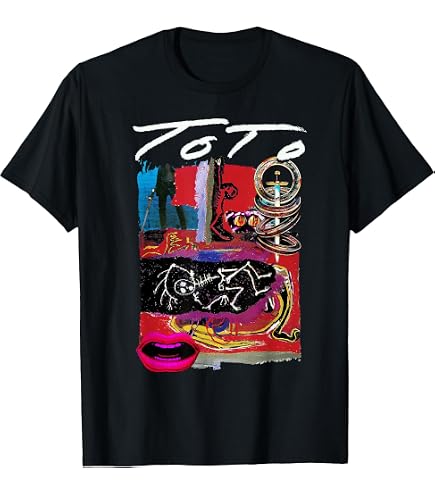 Amazon.com: Toto 40th Anniversary T-Shirt : Clothing, Shoes & Jewelry