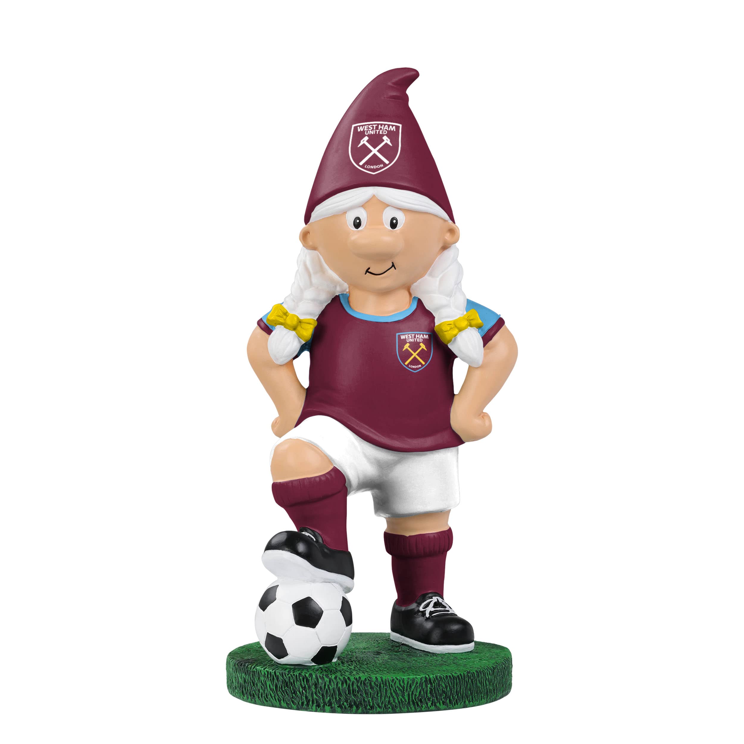 FOCO Officially Licensed West Ham United FC Female Football Gnome